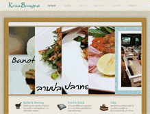 Tablet Screenshot of kruabangna.com